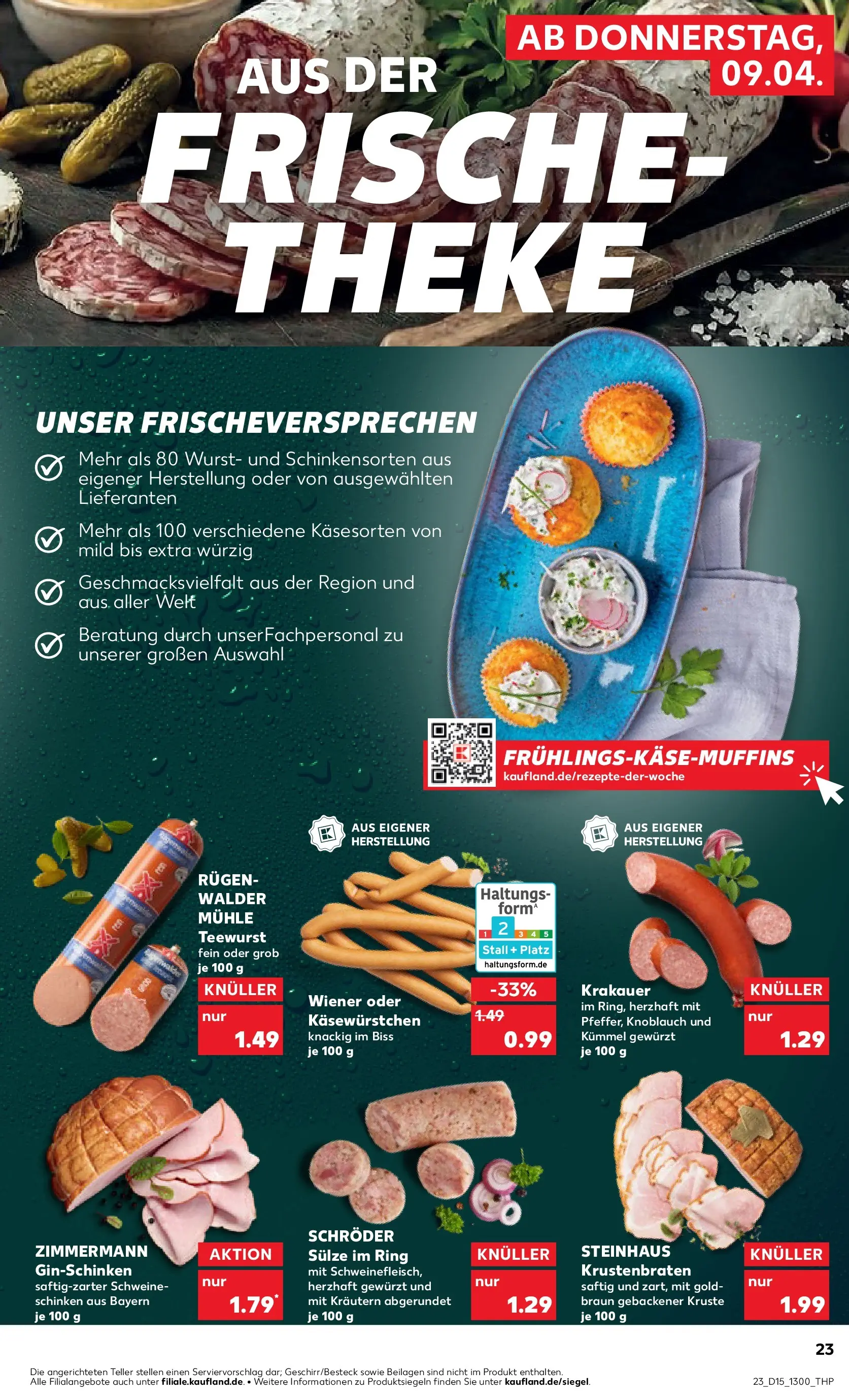 Prospekt Kaufland ab 07.04.2026 » Angebote Online zum Blättern | Seite: 35 | Produkte: Mühle, Krustenbraten, Wurst, Schinken
