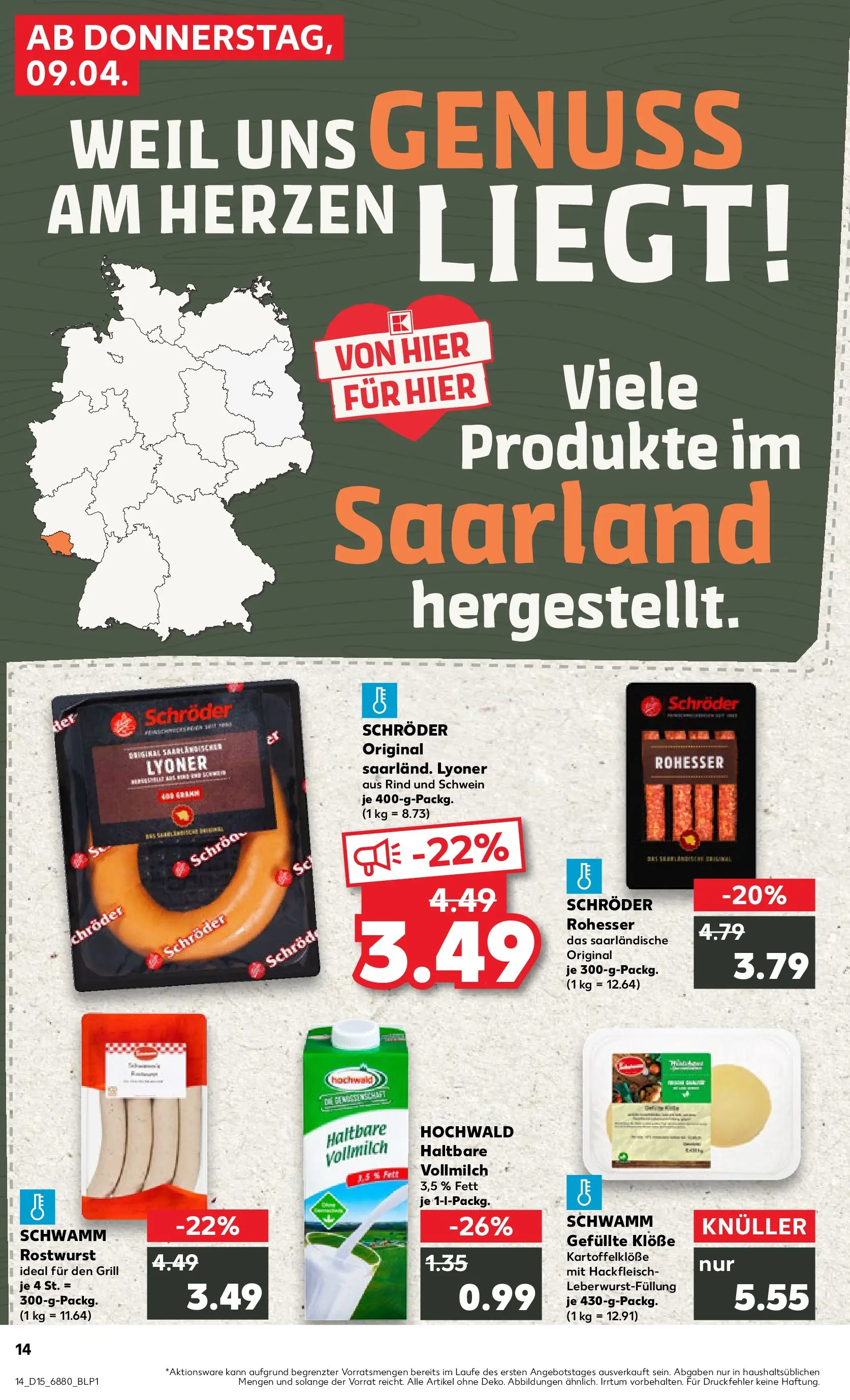 Prospekt Kaufland ab 07.04.2026 » Angebote Online zum Blättern | Seite: 26 | Produkte: Grill, Hackfleisch