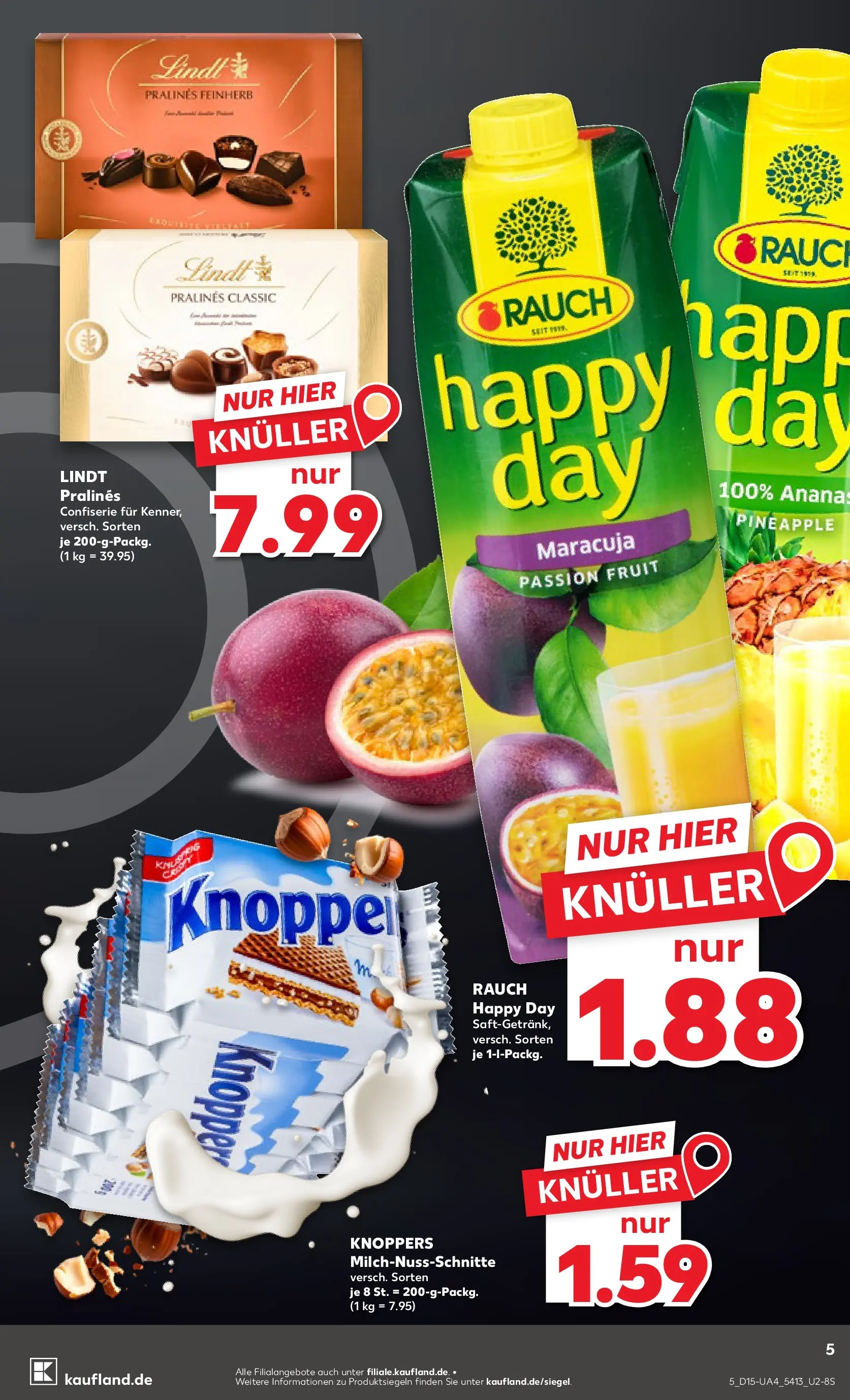 Prospekt Kaufland ab 07.04.2026 » Angebote Online zum Blättern | Seite: 17 | Produkte: Knoppers, Lindt