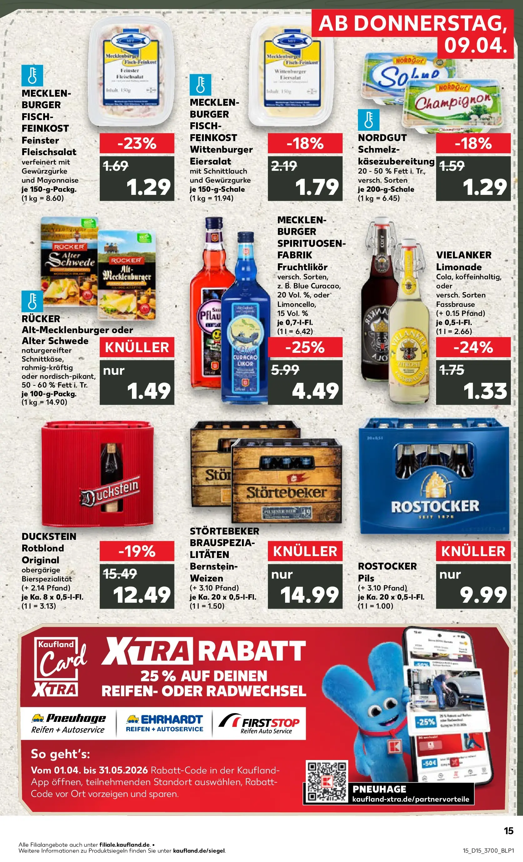 Prospekt Kaufland ab 06.04.2026 » Angebote Online zum Blättern | Seite: 27 | Produkte: Pils, Burger, Mayonnaise, Fassbrause
