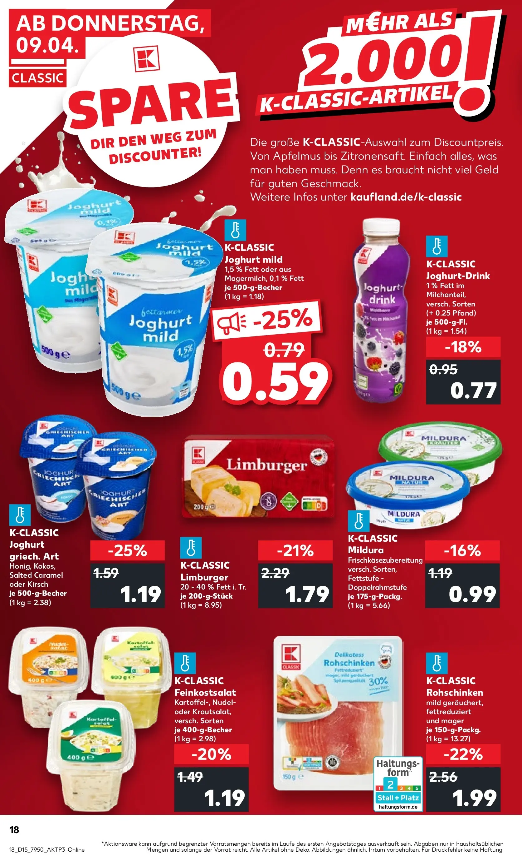 Prospekt Kaufland ab 08.04.2026 » Angebote Online zum Blättern | Seite: 22 | Produkte: Joghurt