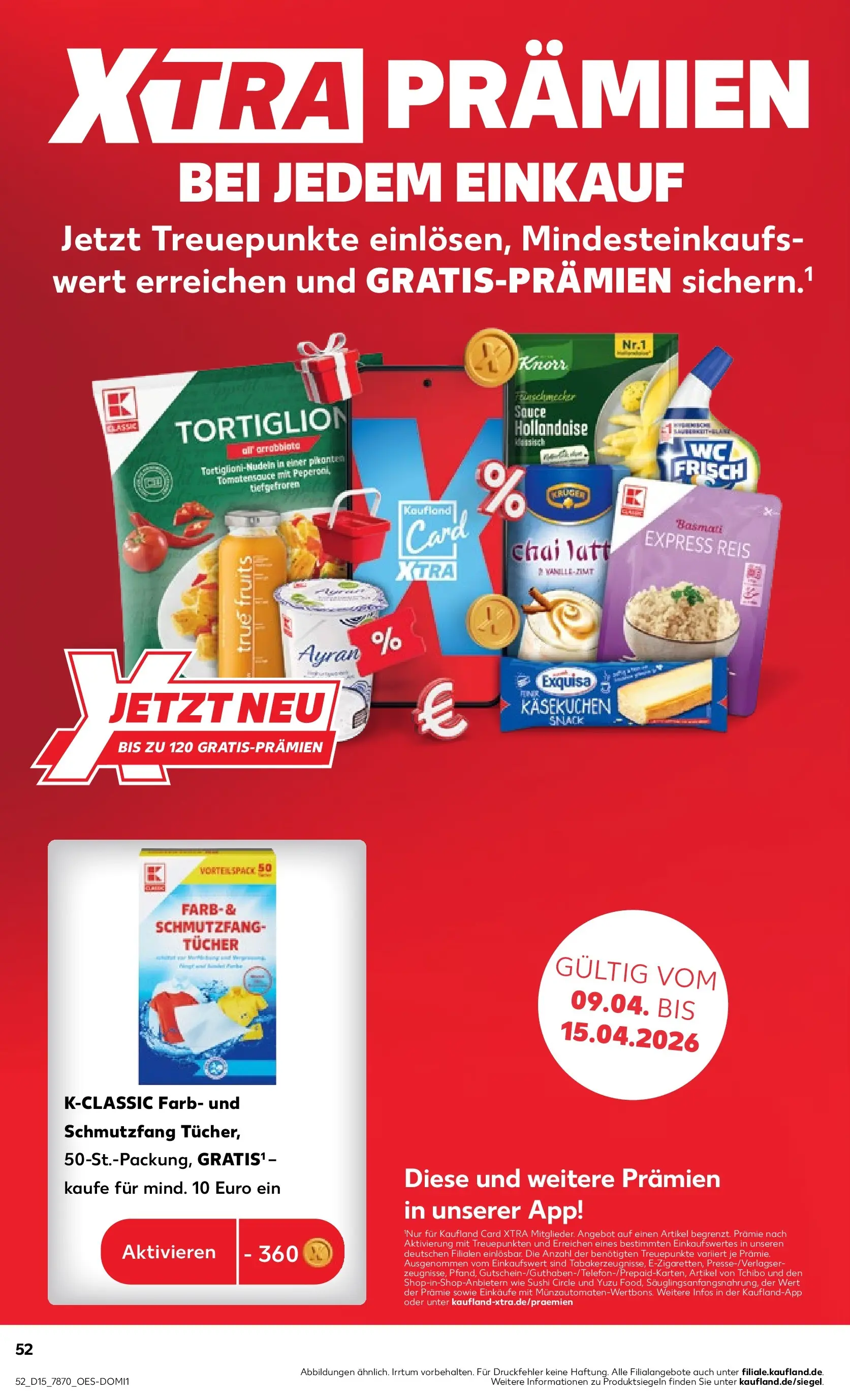Prospekt Kaufland ab 08.04.2026 » Angebote Online zum Blättern | Seite: 56 | Produkte: Knorr, Exquisa, Wc frisch, Reis