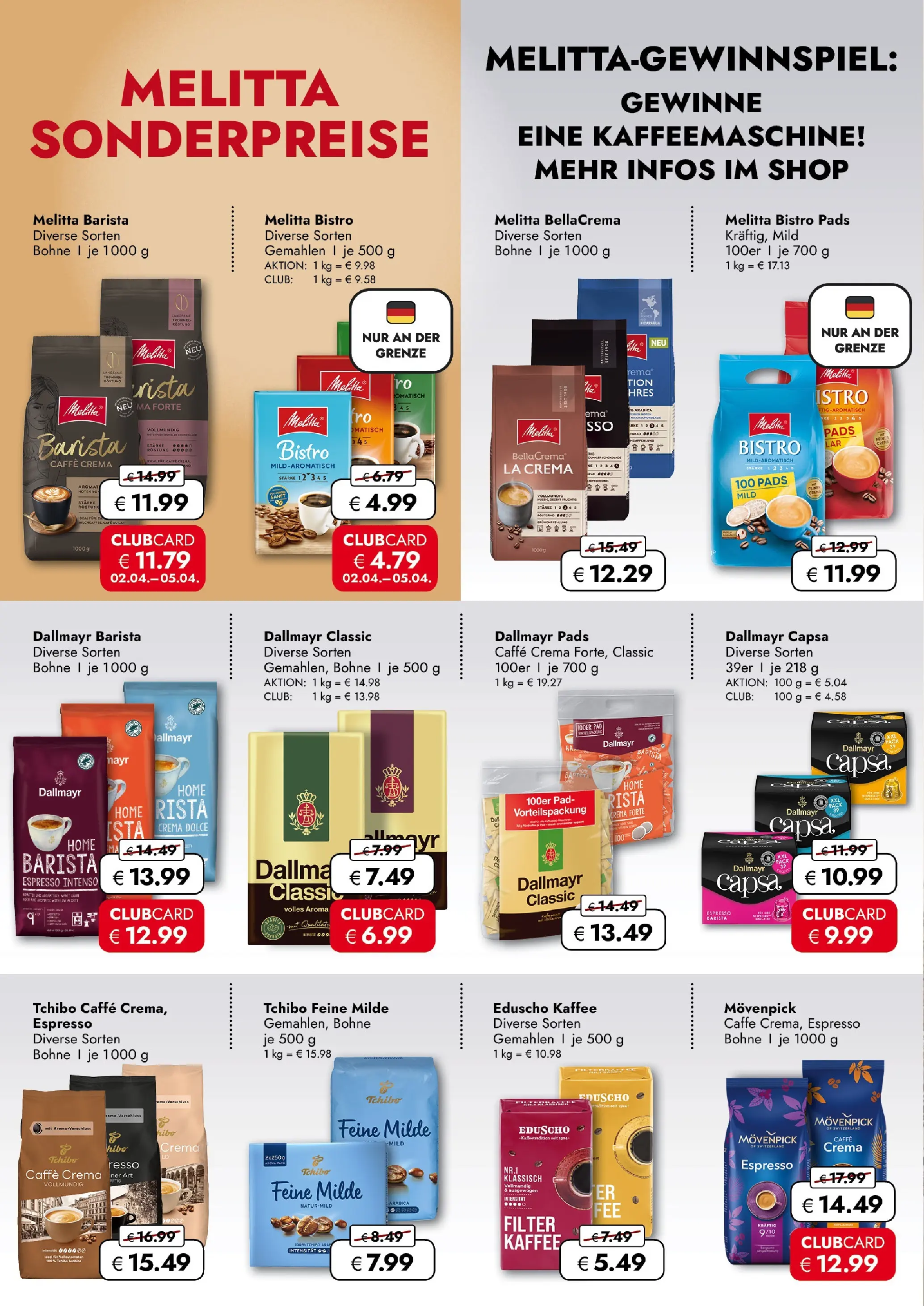 Travel FREE Aktionsangebote von 03.04.2026 - Aktuelle Angebote | Seite: 2 | Produkte: Kaffeemaschine, Kaffee