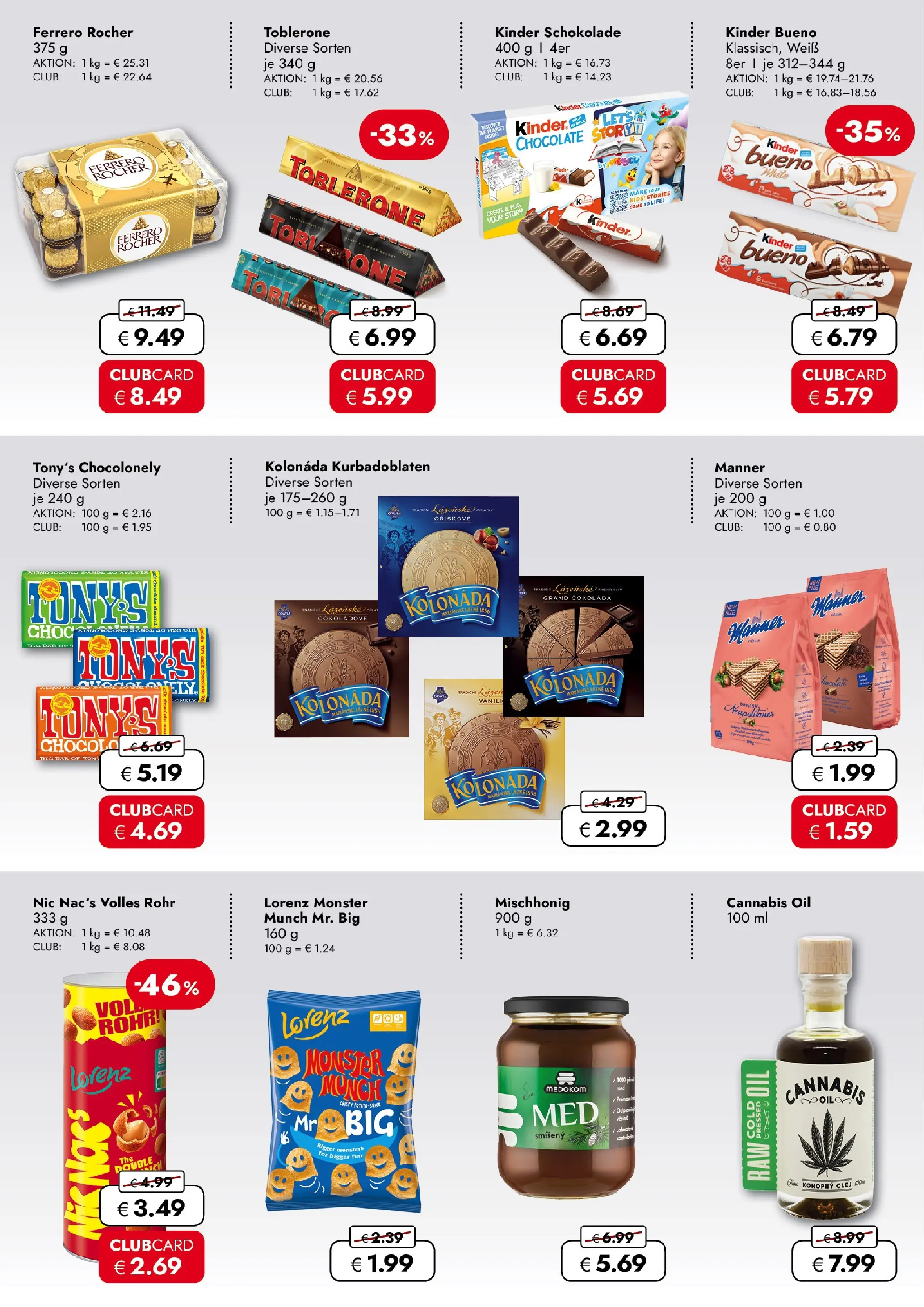 Travel FREE Aktionsangebote von 03.04.2026 - Aktuelle Angebote | Seite: 6 | Produkte: Schokolade