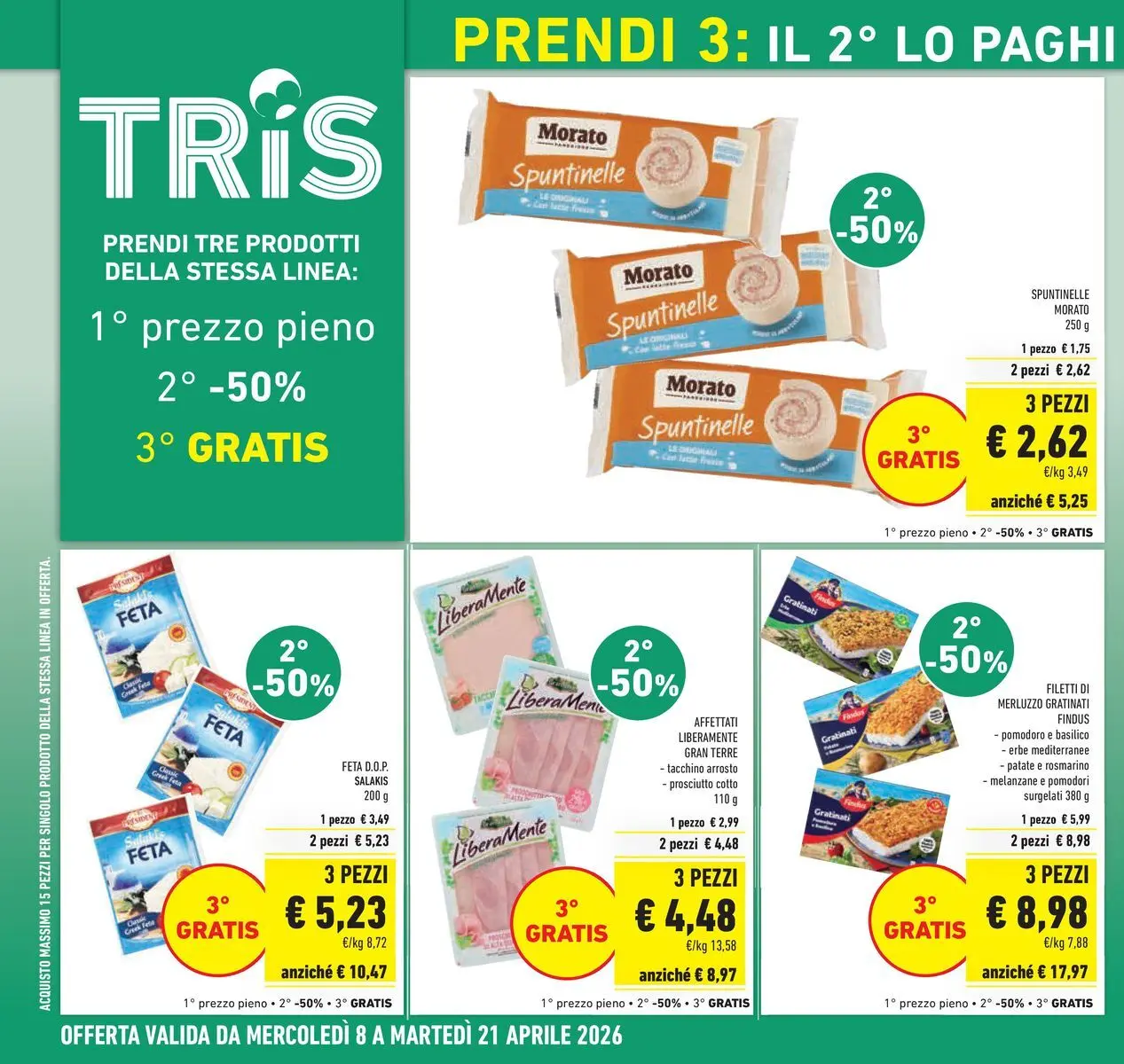 Volantino Conad dal 07/04/2026 > Anteprima | Pagina: 4 | Prodotti: Arrosto, Rosmarino, Patate, Melanzane