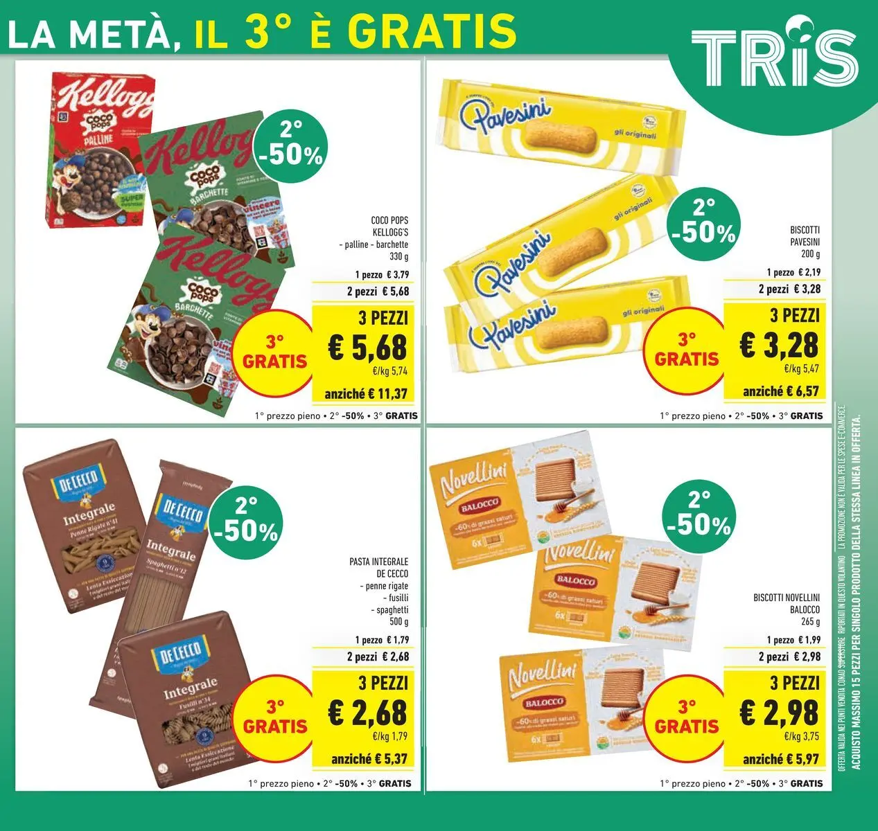 Volantino Conad dal 07/04/2026 > Anteprima | Pagina: 5 | Prodotti: Biscotti, Pasta, Fusilli, Penne
