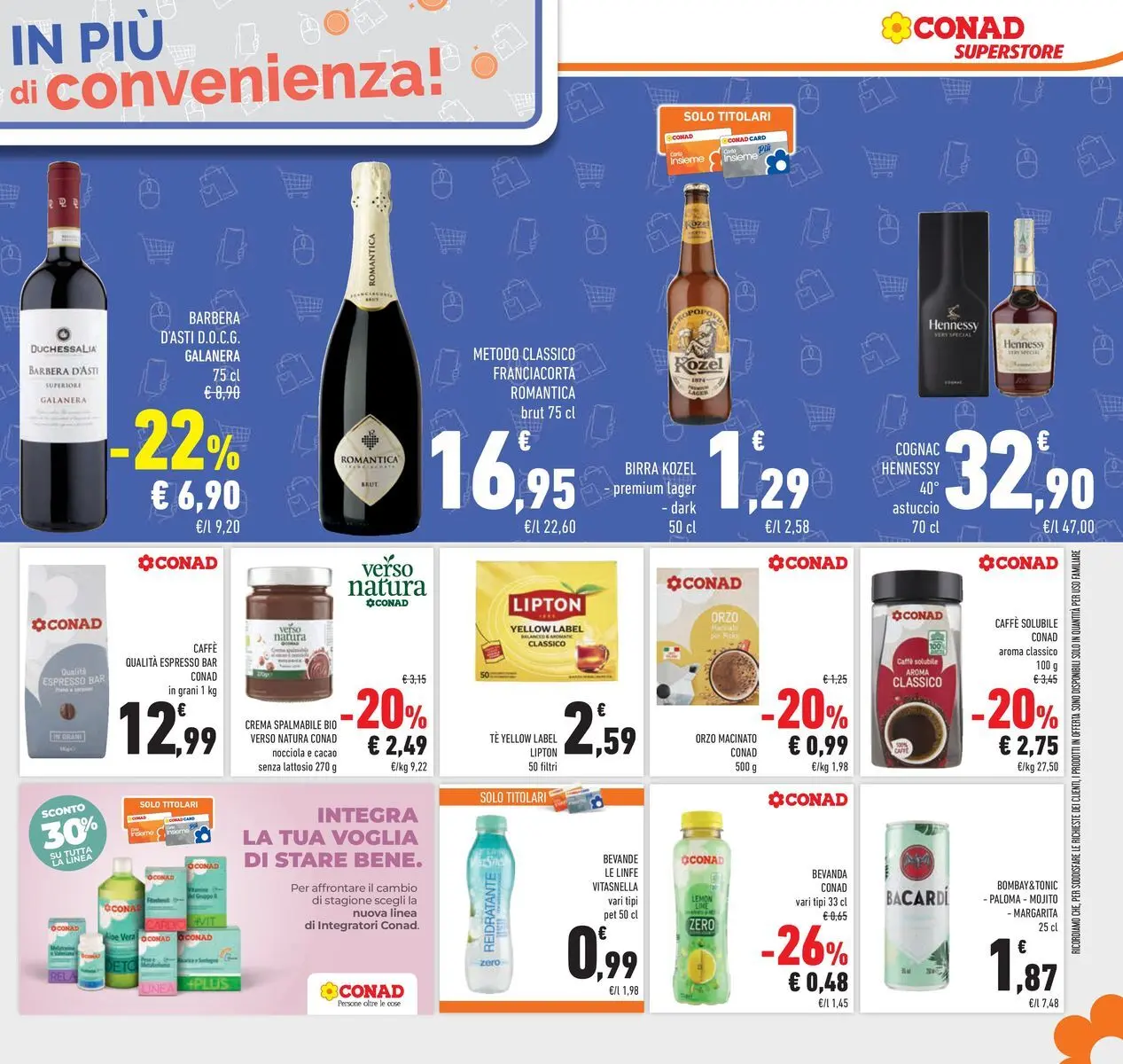 Volantino Conad dal 07/04/2026 > Anteprima | Pagina: 35 | Prodotti: Birra, Tè, Astuccio, Cacao