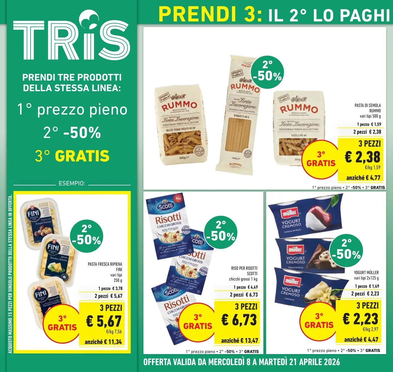 Volantino Conad dal 07/04/2026 > Anteprima | Pagina: 2 | Prodotti: Yogurt, Riso, Pasta, Fanta