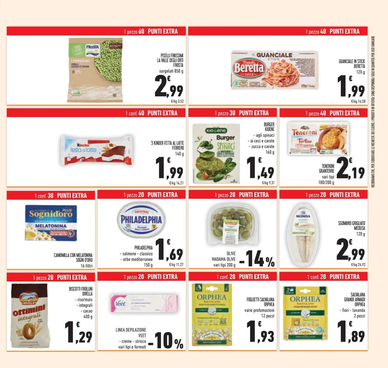 Volantino Conad dal 07/04/2026 > Anteprima | Pagina: 37 | Prodotti: Salmone, Frollini, Sgombro, Guanciale
