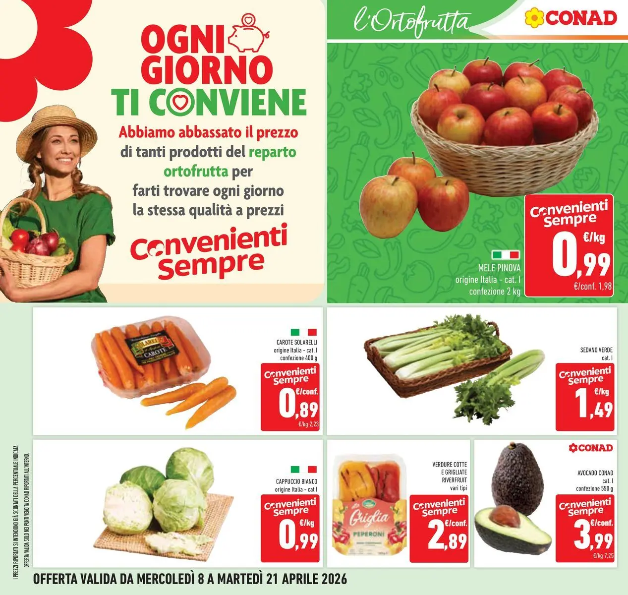Nuovo Offerte - TRIS dal 08/04/2026 > offerte anteprima 🛍️ | Pagina: 10 | Prodotti: Mele, Avocado, Sedano, Griglia