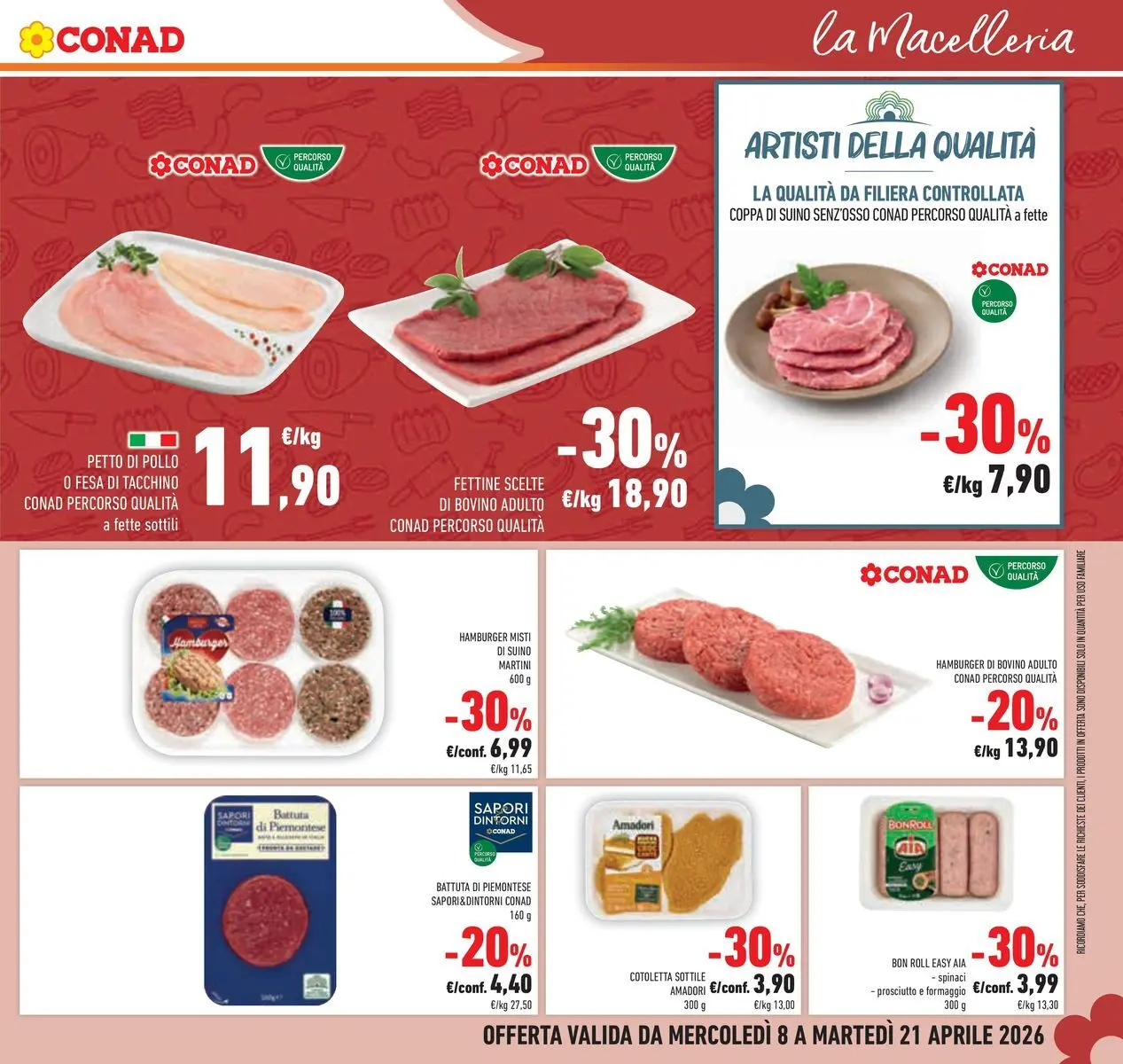 Nuovo Offerte - TRIS dal 08/04/2026 > offerte anteprima 🛍️ | Pagina: 13 | Prodotti: Pollo, Formaggio, Spinaci, Hamburger
