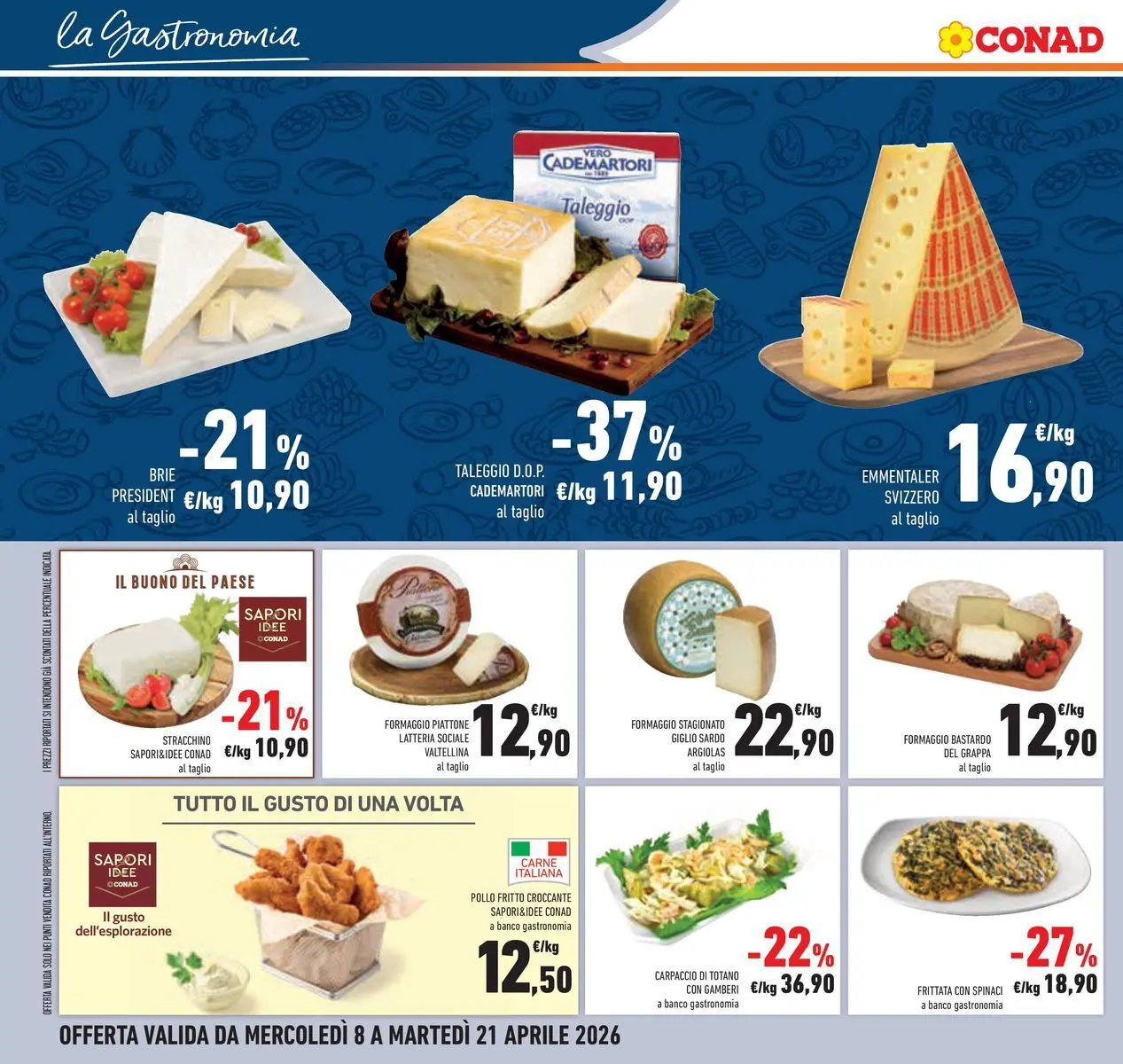 Nuovo Offerte - TRIS dal 08/04/2026 > offerte anteprima 🛍️ | Pagina: 14 | Prodotti: Pollo, Spinaci, Stracchino, Grappa