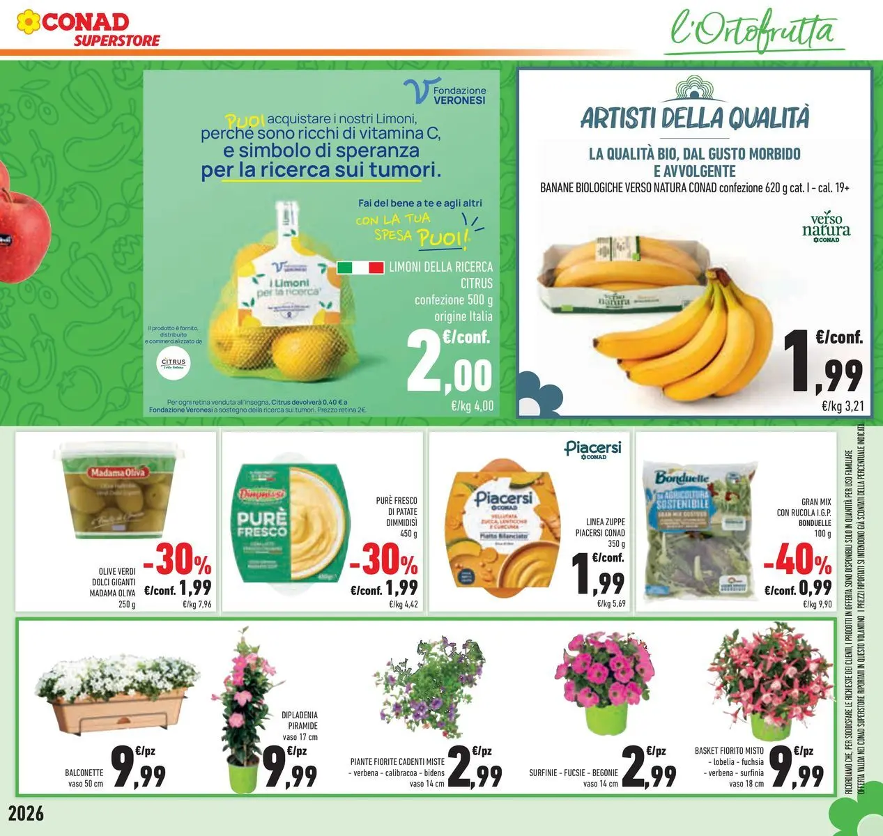 Nuovo Offerte - TRIS dal 08/04/2026 > offerte anteprima 🛍️ | Pagina: 15 | Prodotti: Banane, Tè, Patate, Vaso