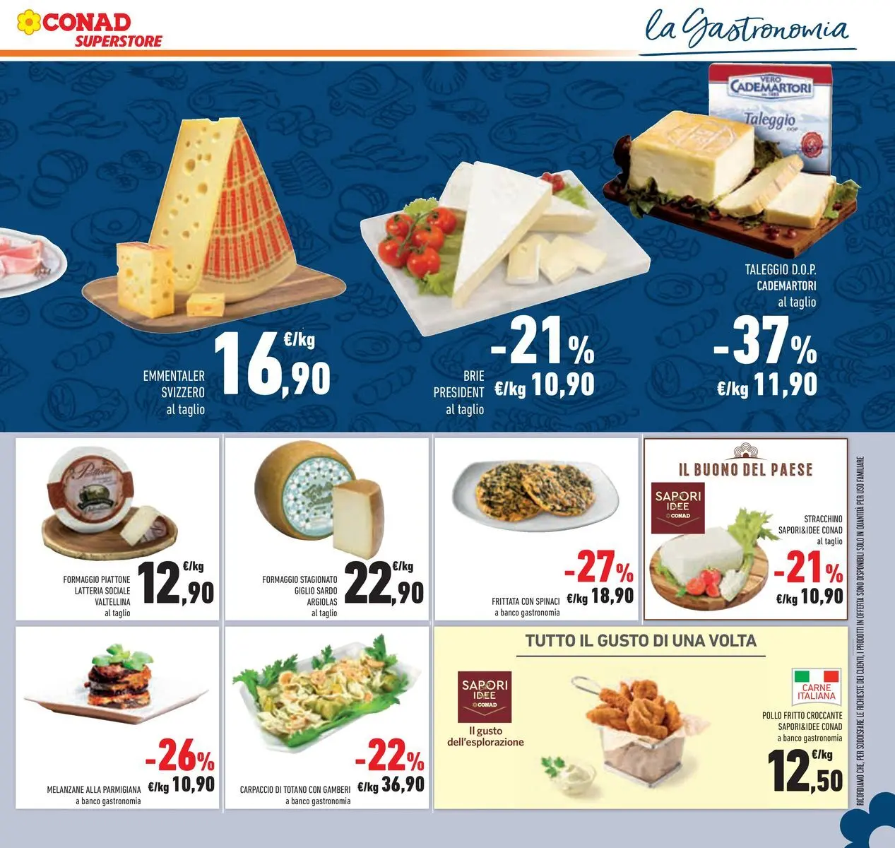 Nuovo Offerte - TRIS dal 08/04/2026 > offerte anteprima 🛍️ | Pagina: 17 | Prodotti: Formaggio, Spinaci, Stracchino, Totano