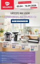 Catalog Selgros p&acirc;nă &icirc;n data de 16.04.2026