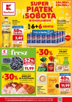 Pogląd oferty "Kaufland - Kaufland Super Piątek i Sobota ważne do 4.04" - ważna od 02.04.2026
