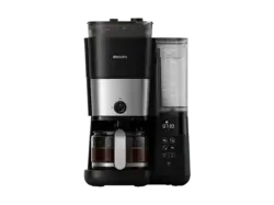 Philips HD 7900/90 All-in-1 Brew Duo-Bohnenbeh&auml;lter Filterkaffeemaschine mit integriertem Mahlwerk Schwarz