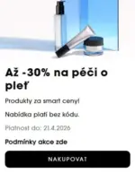 Sephora Až -30% na p&eacute;či o plet &ndash; do 21.04.2026