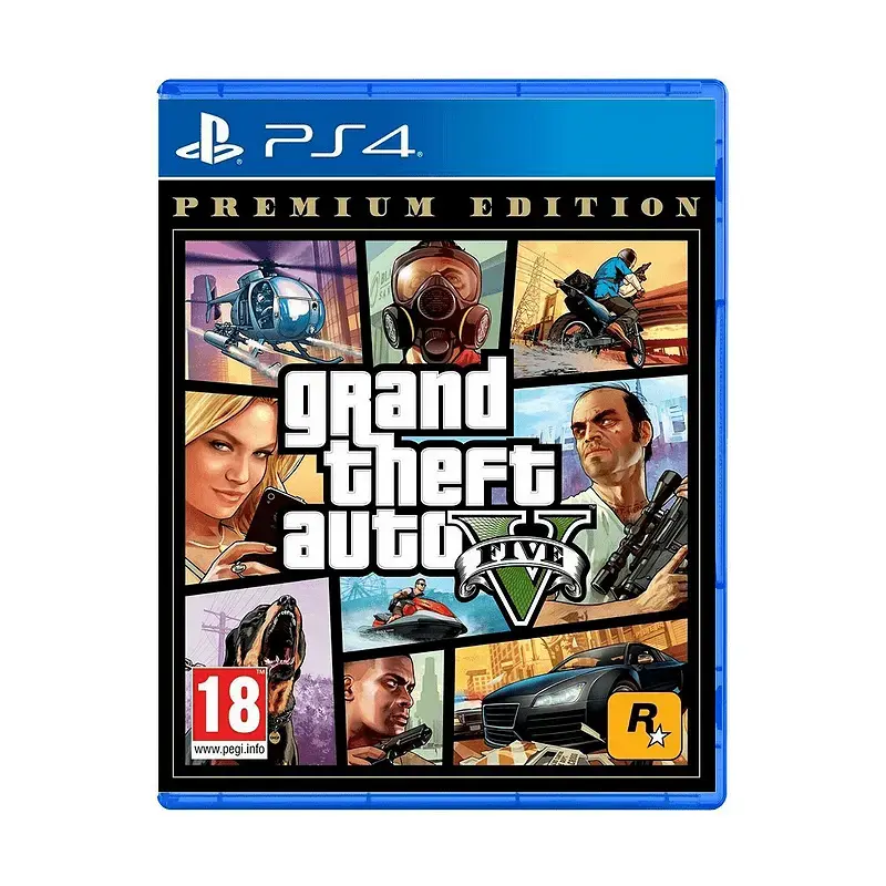 Игра GTA V - Premium Edition (PS4)