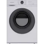 ЗОРА Пералня Crown CWM60J12BLDC , 1200 об./мин., 6.00 kg, A , Бял