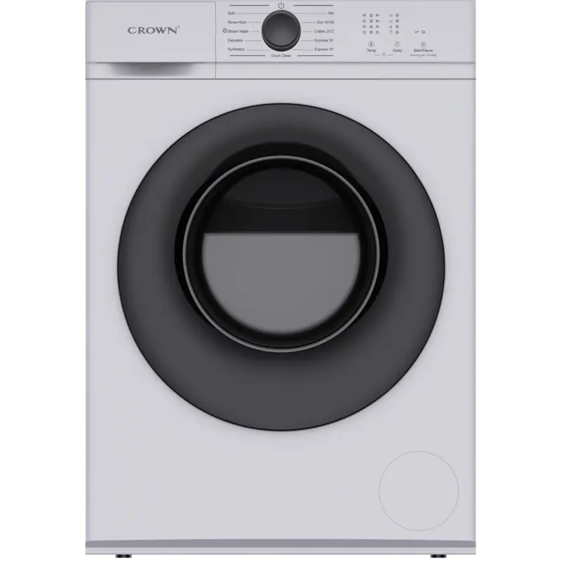 Пералня Crown CWM60J12BLDC , 1200 об./мин., 6.00 kg, A , Бял