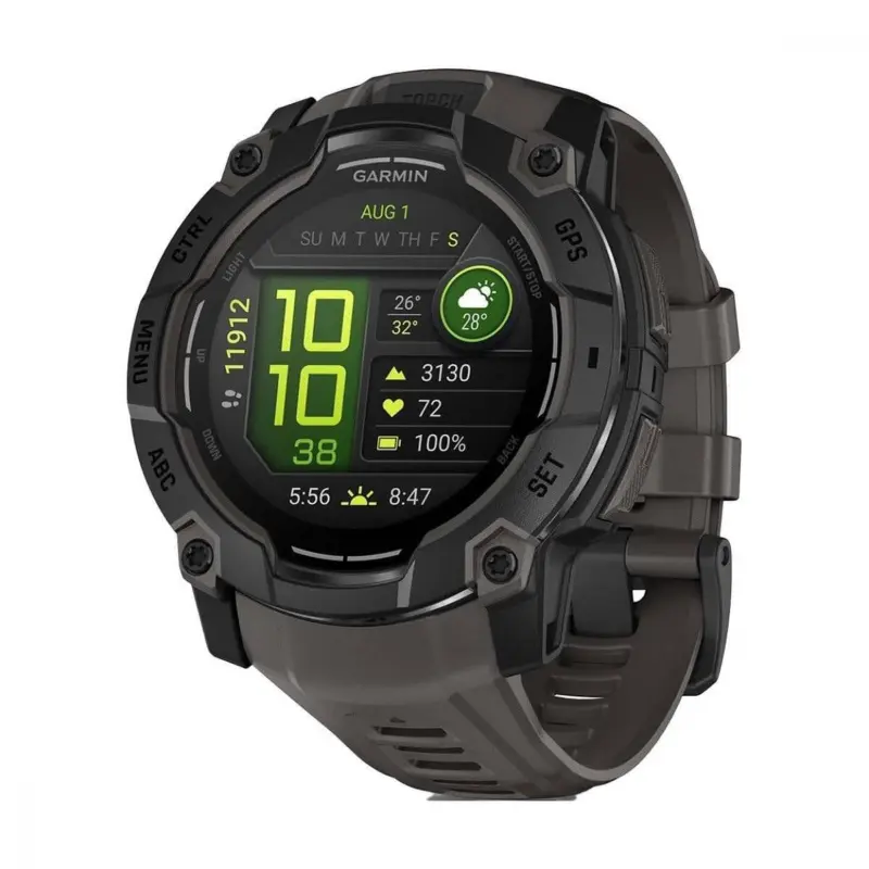 Смарт часовник Garmin Instinct 3 AMOLED Charcoal 010-03020-00 , 1.30 , 4