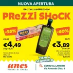 Unes Prezzi shock - al 21.04.2026