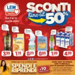 Lem SuperStore Sconti fino al 50% - al 12.04.2026