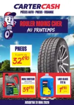 Carter-Cash Rouler moins cher au printemps - au 31.05.2026