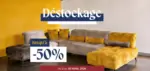 Tousalon Op&eacute;ration D&eacute;stockage Tousalon jusqu'&agrave; -50% sur les canap&eacute;s s&eacute;lectionn&eacute;s - au 30.04.2026