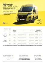 Opel OPEL MOVANO ELECTRIC VAN &ndash; do 30.06.2026