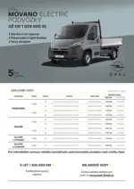 Opel OPEL MOVANO ELECTRIC PODVOZKY &ndash; do 30.06.2026