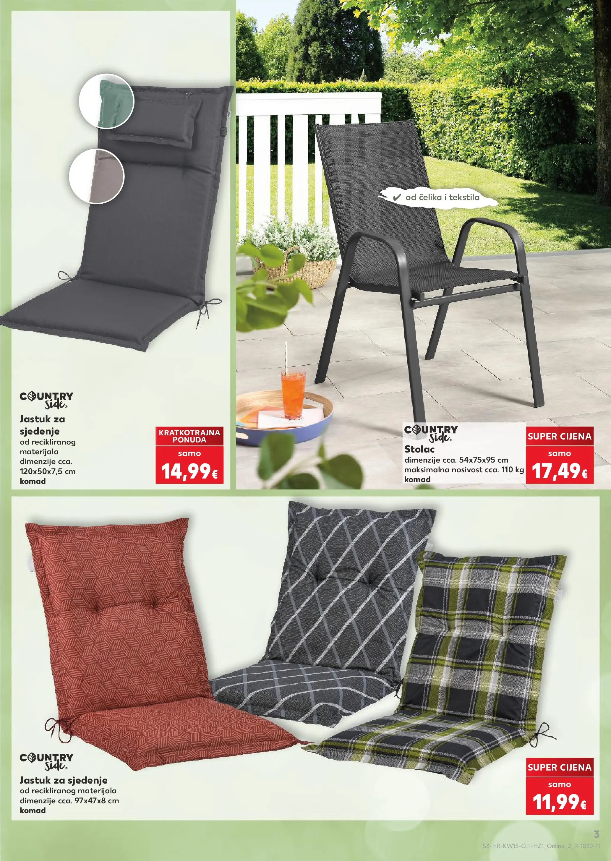 Kaufland - Kaufland katalog do 02.05.2026 novi od 06.04.2026 na listanje > letak digitalni | Stranica: 3 | Proizvodi: Jastuk