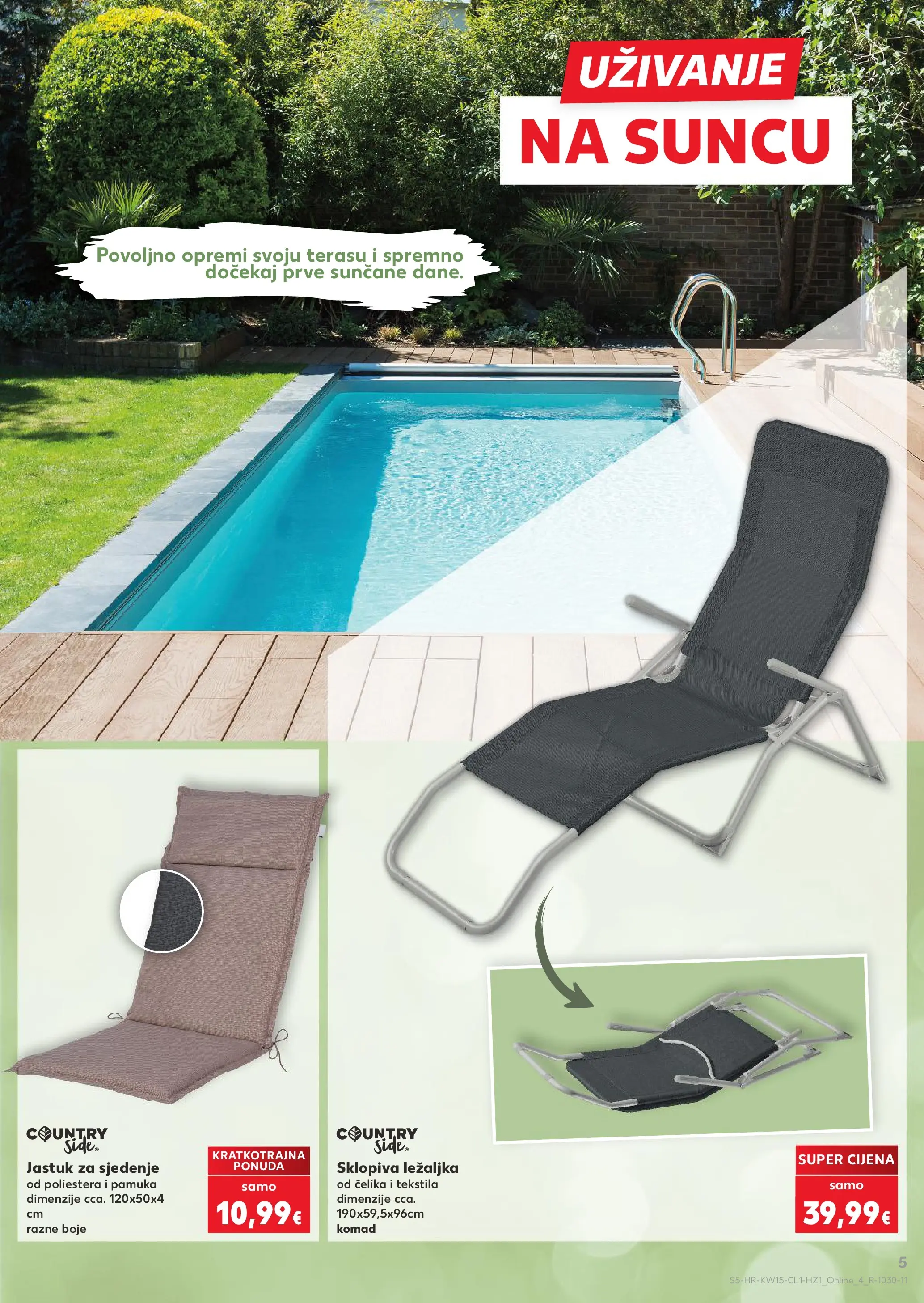 Kaufland - Kaufland katalog do 02.05.2026 novi od 06.04.2026 na listanje > letak digitalni | Stranica: 5 | Proizvodi: Jastuk, Ležaljka