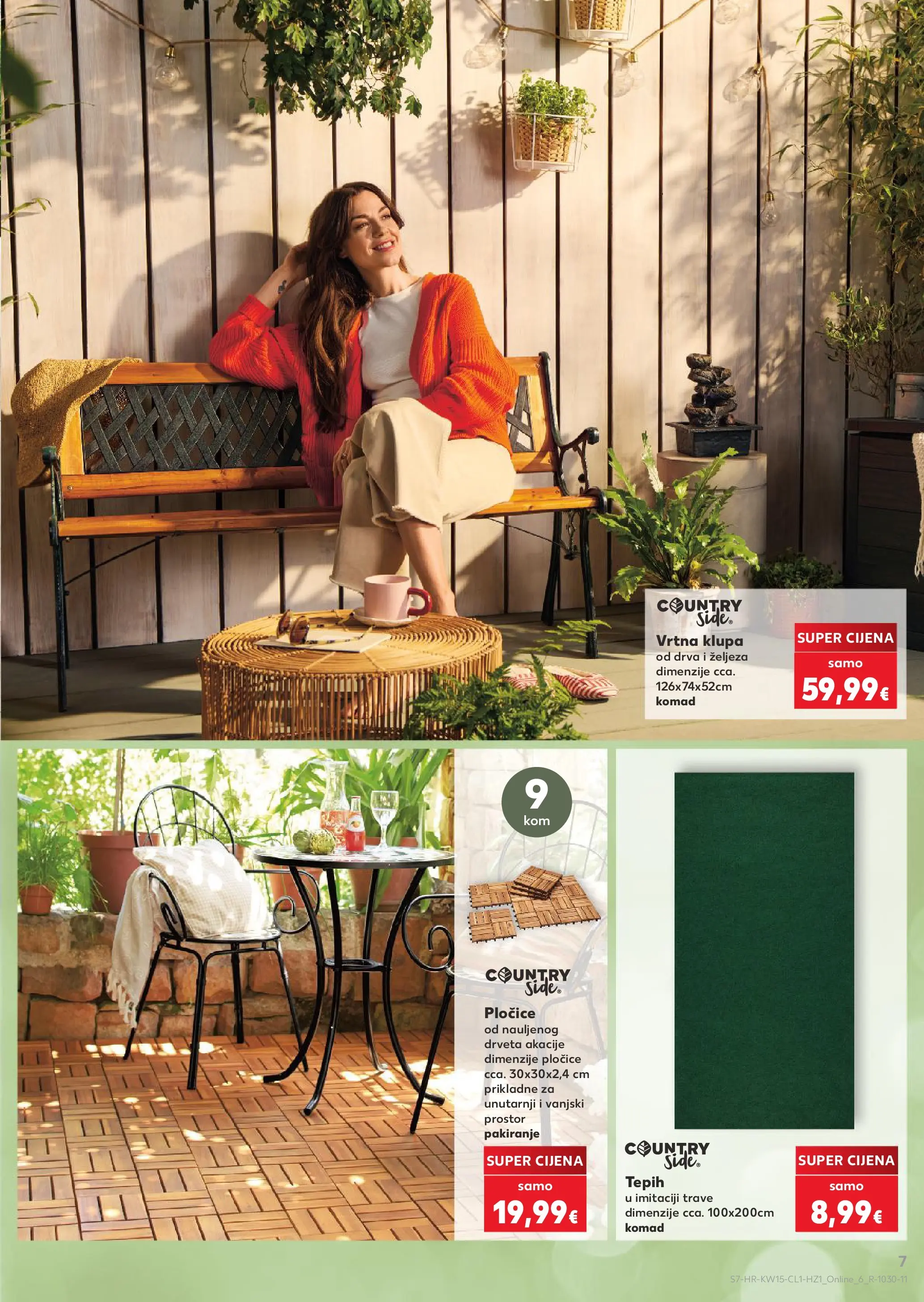 Kaufland - Kaufland katalog do 02.05.2026 novi od 06.04.2026 na listanje > letak digitalni | Stranica: 7 | Proizvodi: Tepih, Pločice