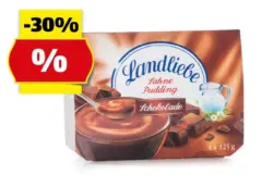 LANDLIEBE Sahnepudding/Griesspudding, 4 x 125 g