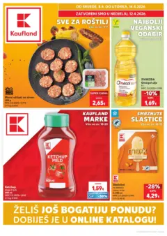 Kaufland Stvarni Katalog - Pregled kataloga iz trgovine Kaufland, vrijedi od 08.04.2026