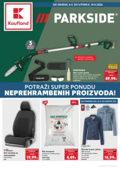 Kaufland katalog Parkside - Pregled kataloga iz trgovine Kaufland, vrijedi od 08.04.2026