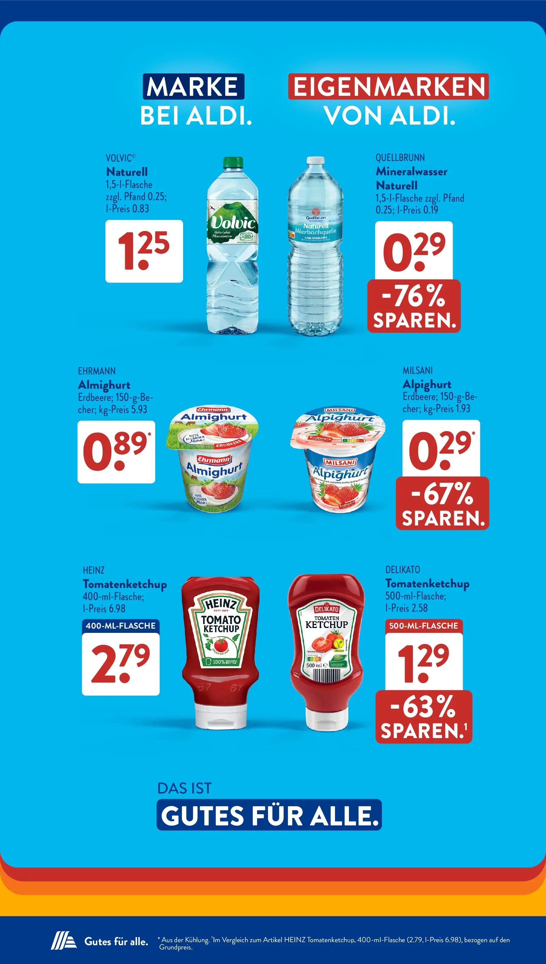 Aldi Süd - Aldi Süd: Wochenangebote (ab 05.04.2026) zum Blättern | Seite: 11 | Produkte: Ehrmann almighurt, Tomaten, Mineralwasser, Volvic