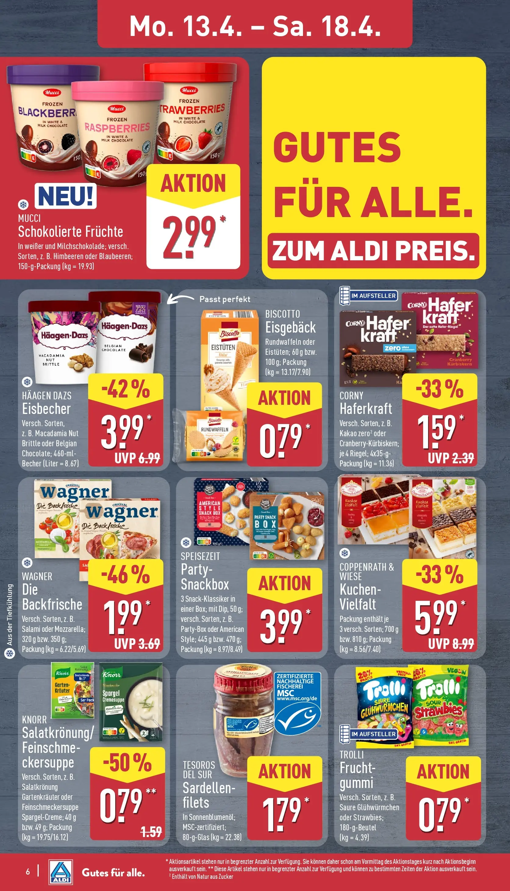 Aldi - ALDI Nord: Wochenangebote (ab 12.04.2026) » Angebote Online | Seite: 12 | Produkte: Sekt, Milka, Mineralwasser, Himbeere