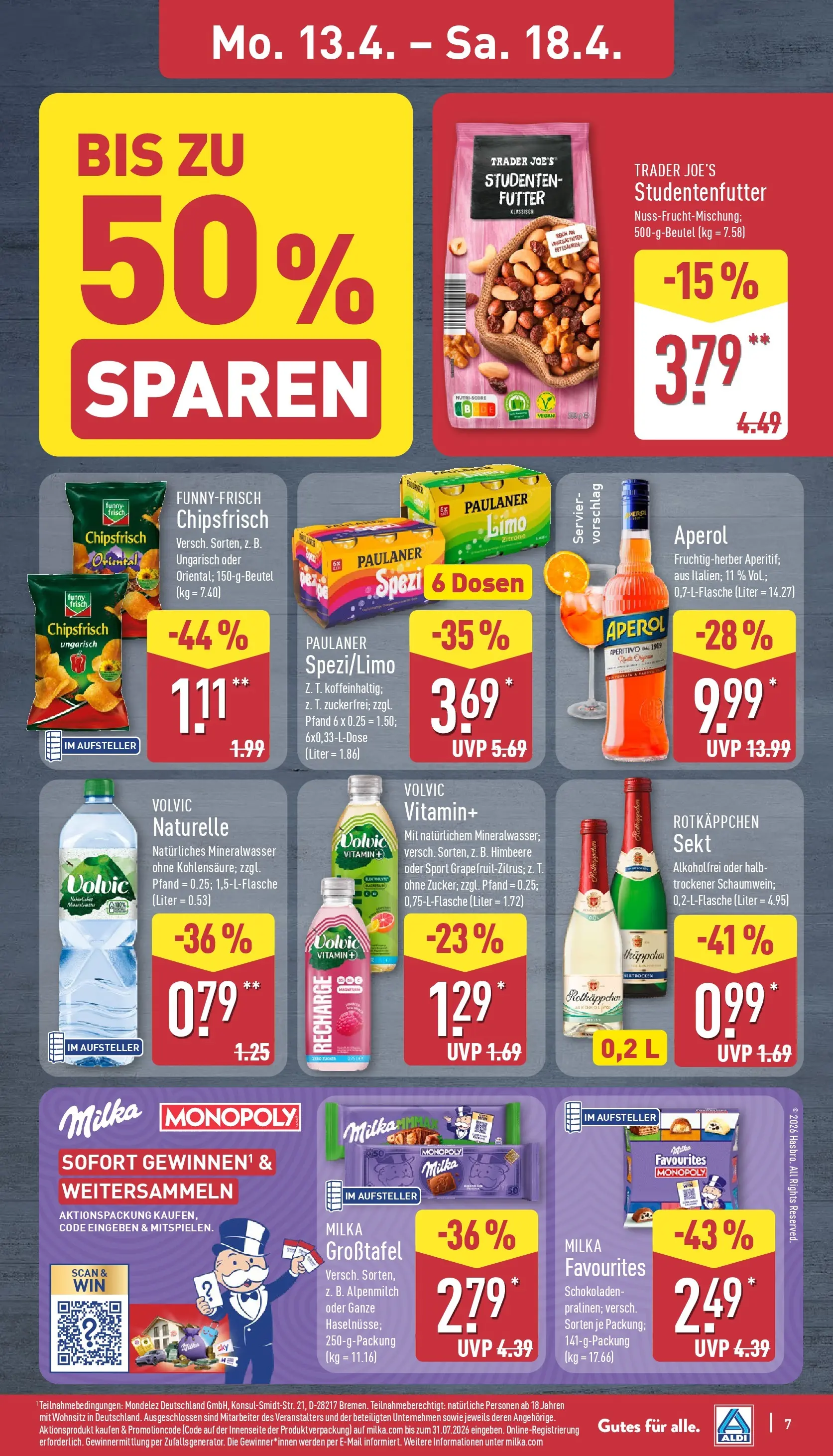 Aldi - ALDI Nord: Wochenangebote (ab 12.04.2026) » Angebote Online | Seite: 13 | Produkte: Coral, Waschmittel, Toffifee, Knoppers