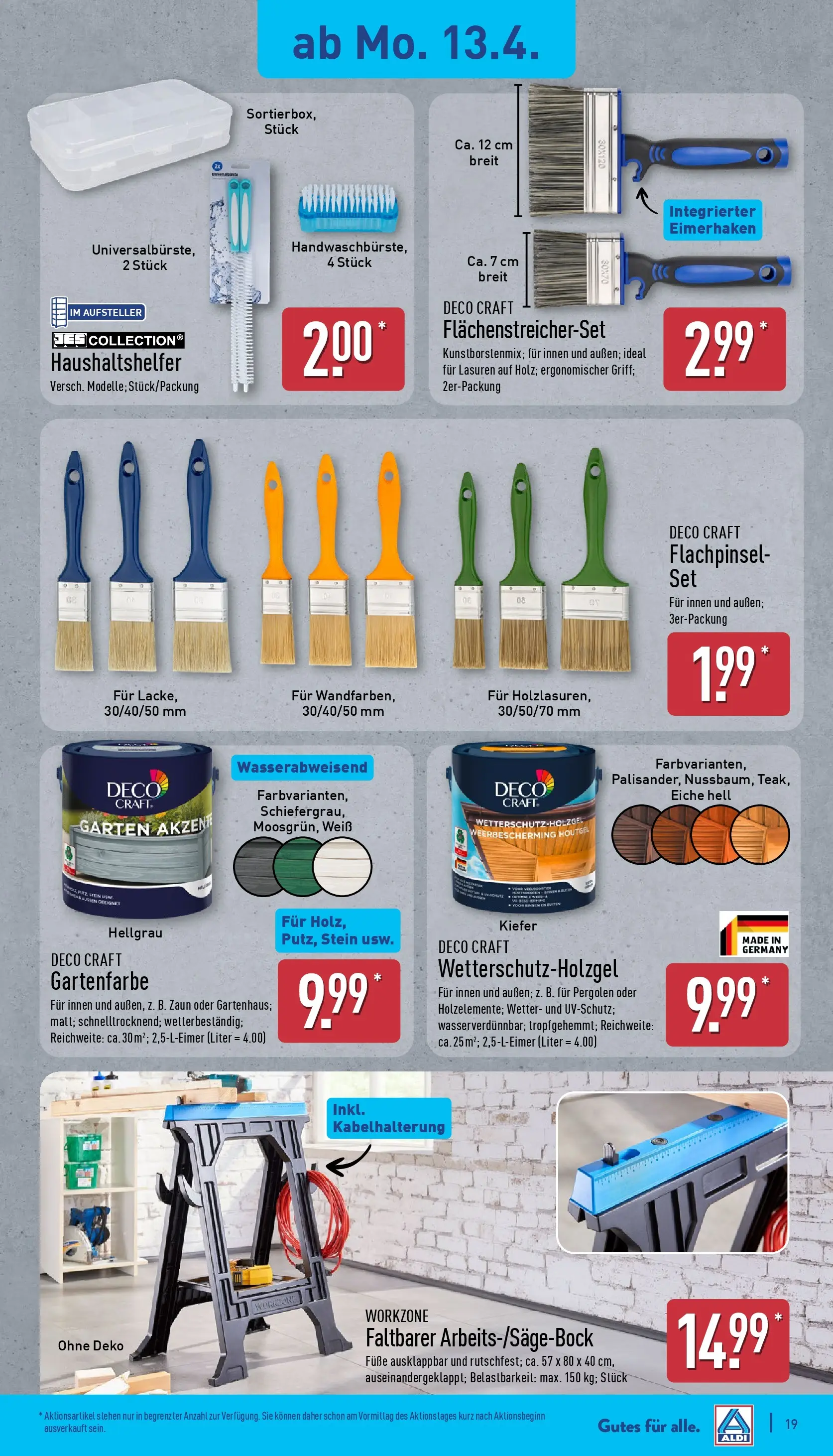 Aldi - ALDI Nord: Wochenangebote (ab 12.04.2026) » Angebote Online | Seite: 25 | Produkte: Up2fashion, Socken