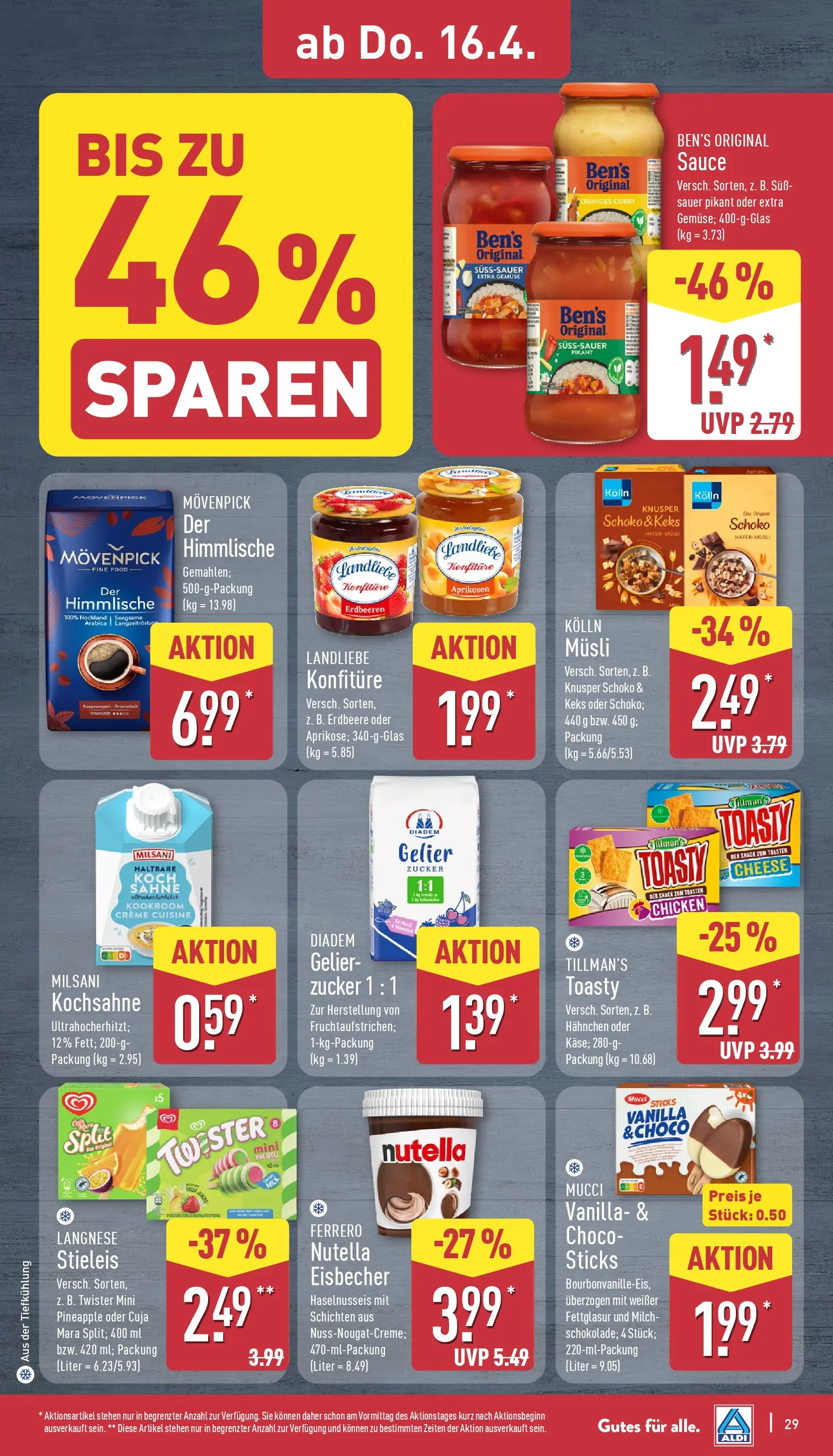 Aldi - ALDI Nord: Wochenangebote (ab 12.04.2026) » Angebote Online | Seite: 35 | Produkte: Cola, Wassermelone, Saft, Gurken