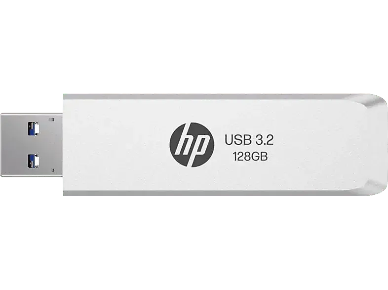 HP HPFD819W USB 3.2 Flash Drive 128GB, Silber; USB Stick