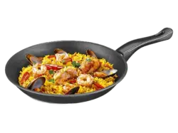 bratmaxx 19429 Pfanne (Carbonstahl, passend f&uuml;r alle Herdarten, 28 cm)