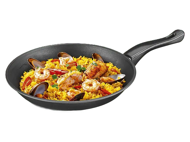 bratmaxx 19429 Pfanne (Carbonstahl, passend f&uuml;r alle Herdarten, 28 cm)