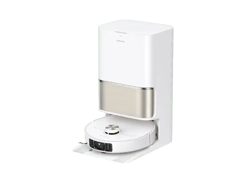 Dreame L50S Pro Ultra Saugroboter mit Wischfunktion (Wei&szlig;, Laufzeit: 171 Min., mit Absaugfunktion, ThermoHub-Wischmopp-Selbstreinigung)