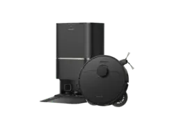 Dreame L50 Ultra AE Saugroboter mit Wischfunktion (Schwarz, Laufzeit: Saugmodus: 260 Minuten/ Saug- und Wischmodus: 180 Minuten, mit Absaugfunktion, Dual Flex Arm-Technologie)