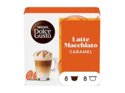 Dolce Gusto Latte Macchiato Caramel Kaffeekapseln, 16 St&uuml;ck, Kompatibles System: Nescaf&eacute; Dolce Gusto