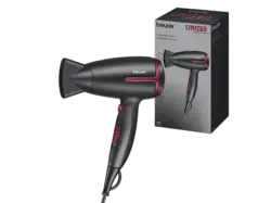 Beurer 105.38 HC25 Limited Edition Reisehaartrockner Schwarz/Cherry (1600 Watt)